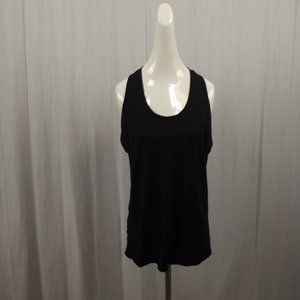 Athleta Womens Momentum Tank Top XL X-Large Black Racerback